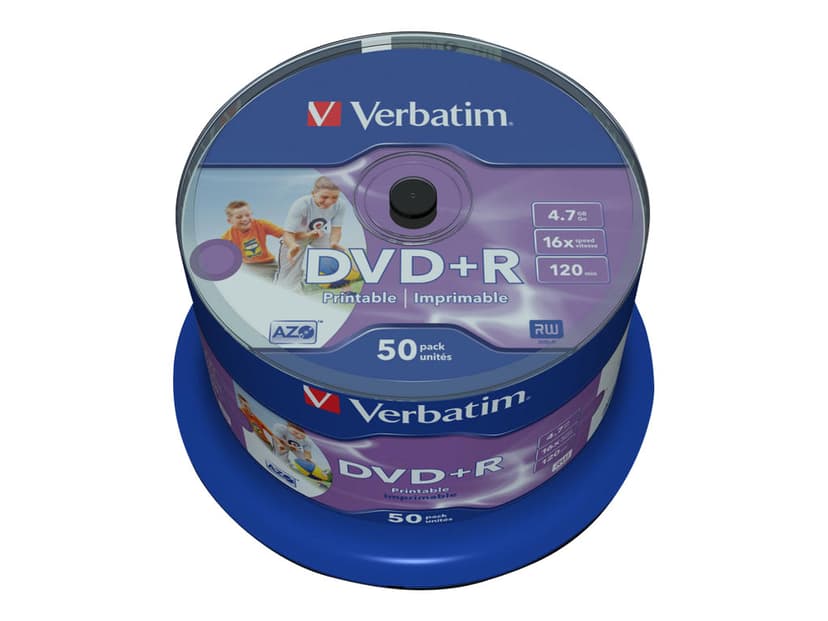 Verbatim DVD+R x 50 DVD+R 4.7GB 50pc(s)