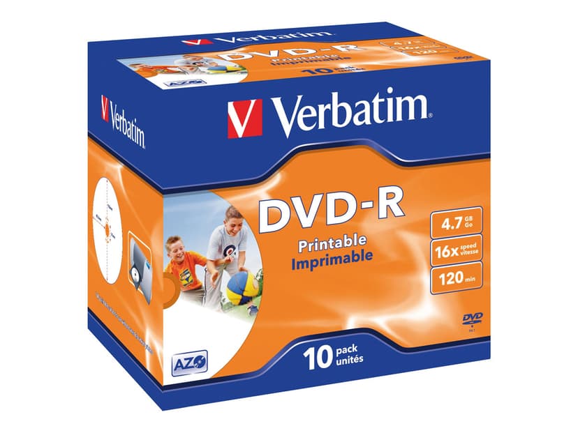 Verbatim DVD-R x 10 DVD-R 4.7GB 10pc(s)