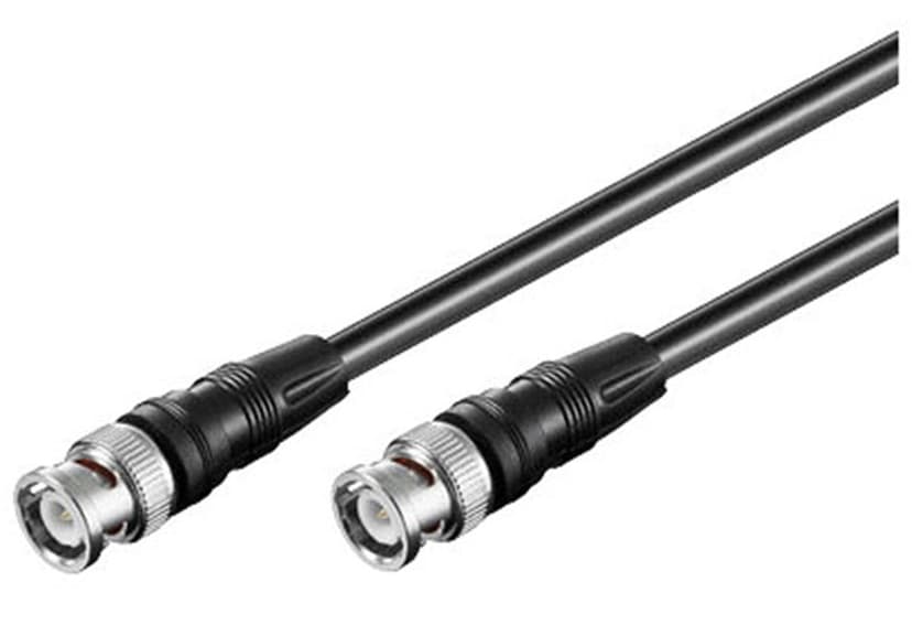 Microconnect Video cable BNC BNC 5m Musta