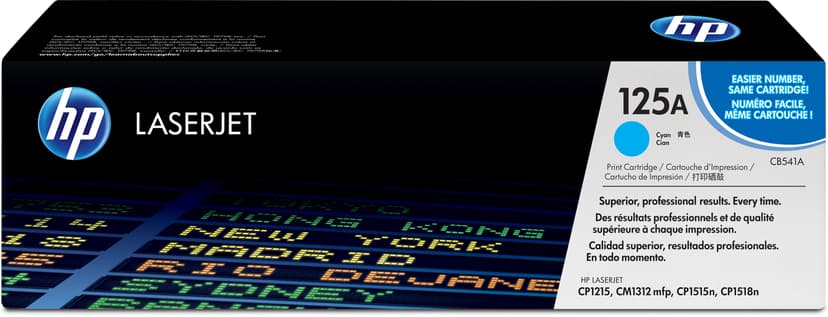 HP Toner Cyan 1.4K - CB541A