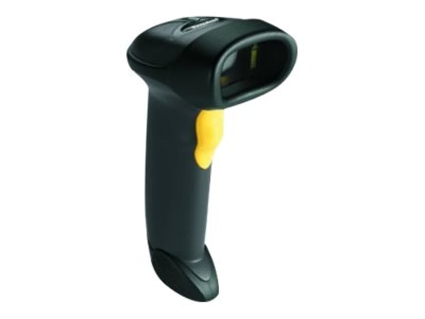 Zebra LS2208 USB-set Zwart, incl. standaard