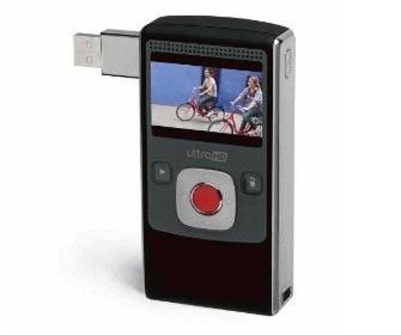 Cisco Flip Video Ultra HD Camcorder - Black - 8 GB