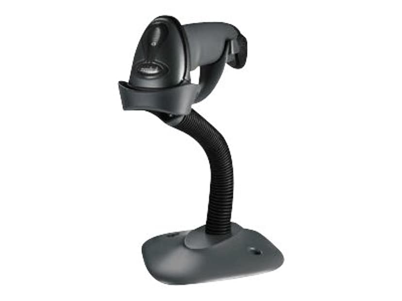 Zebra LS2208 USB-set Zwart, incl. standaard