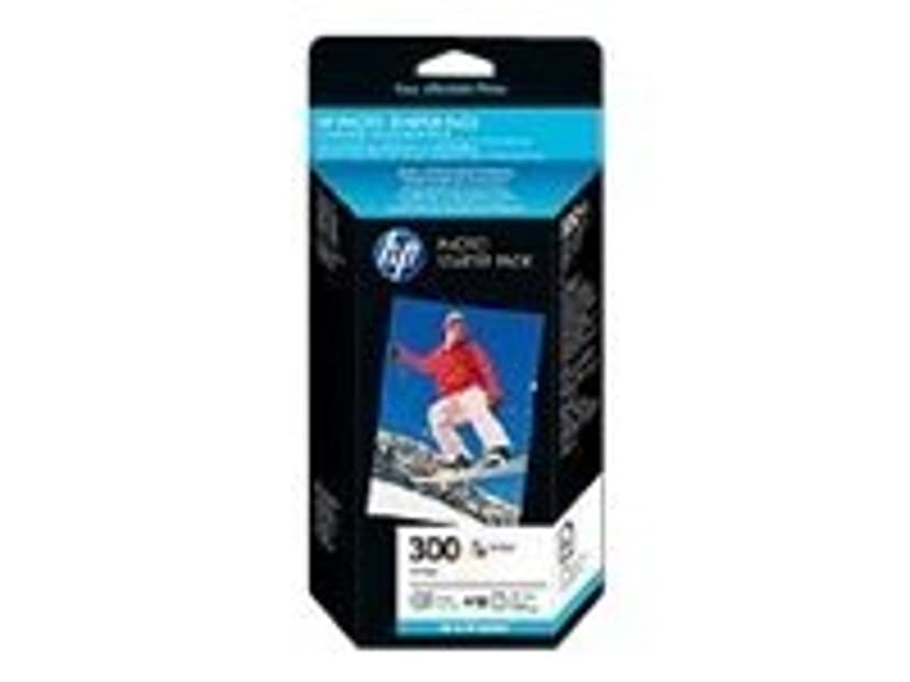 HP Blæk Foto Pack 300-Series (C/M/Y) + 10x15CM 50 Sheets