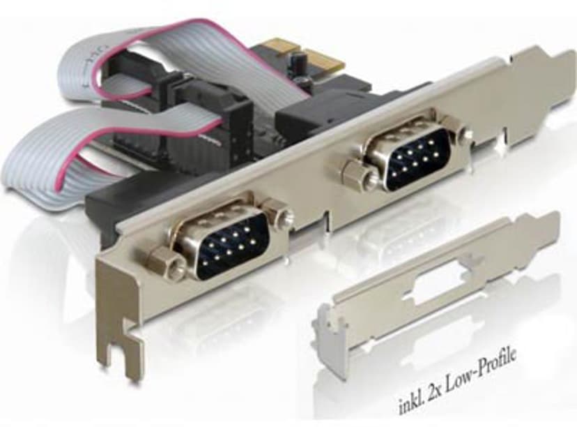 Delock PCI Express Card 2 X Serial