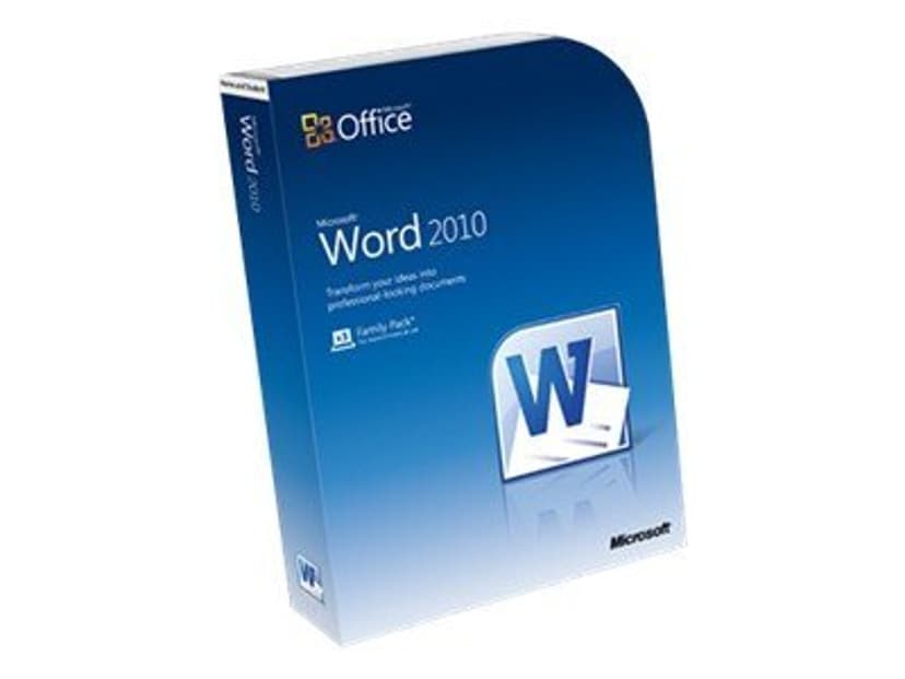 Microsoft Word 2010 Home and Student