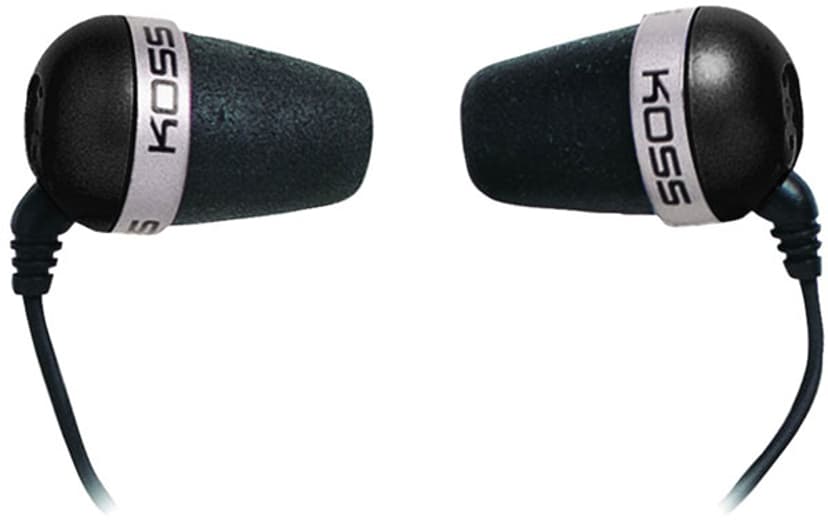 Koss The Plug - Black Silver, Svart