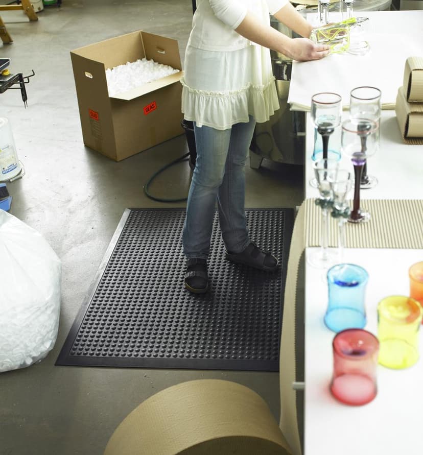 Matting Yoga Bubble 90X120cm Black