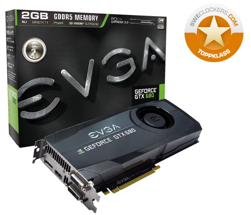 EVGA GeForce GTX 680 02G P4 2680 KR Dustin