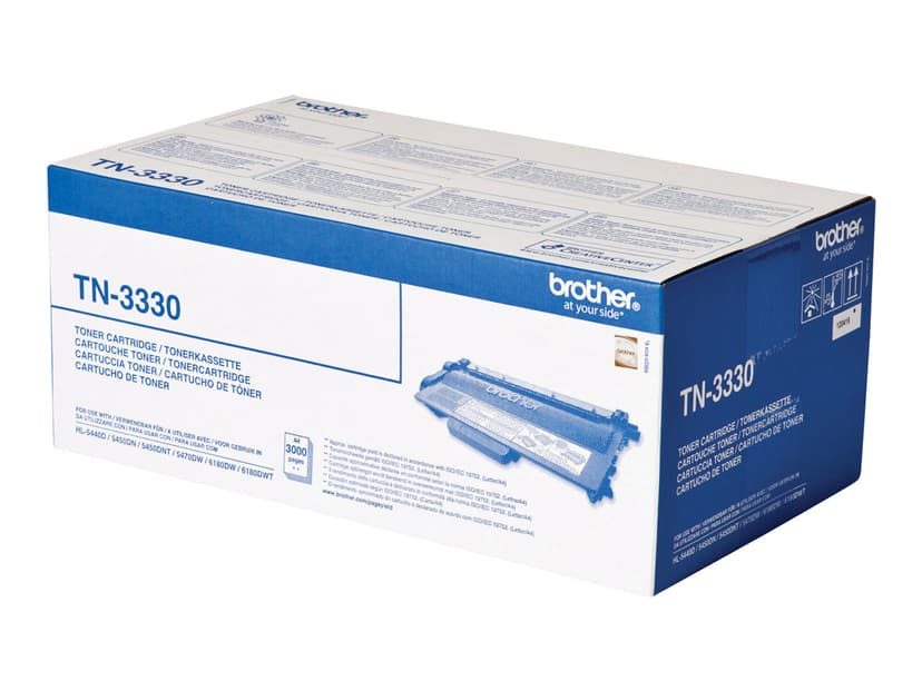 Brother Toner Svart TN-3330 3k - HL-5450DN