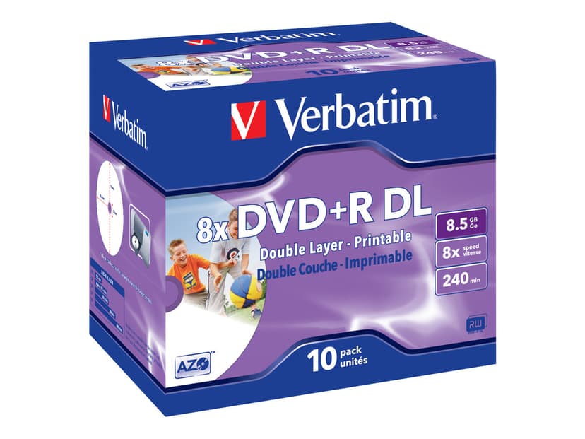 Verbatim DVD+R DL x 10