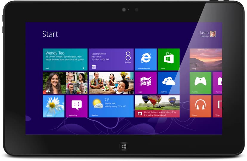 Dell Latitude 10 Essentials Atom 1.8 2GB/32 SSD 10.1 W8p