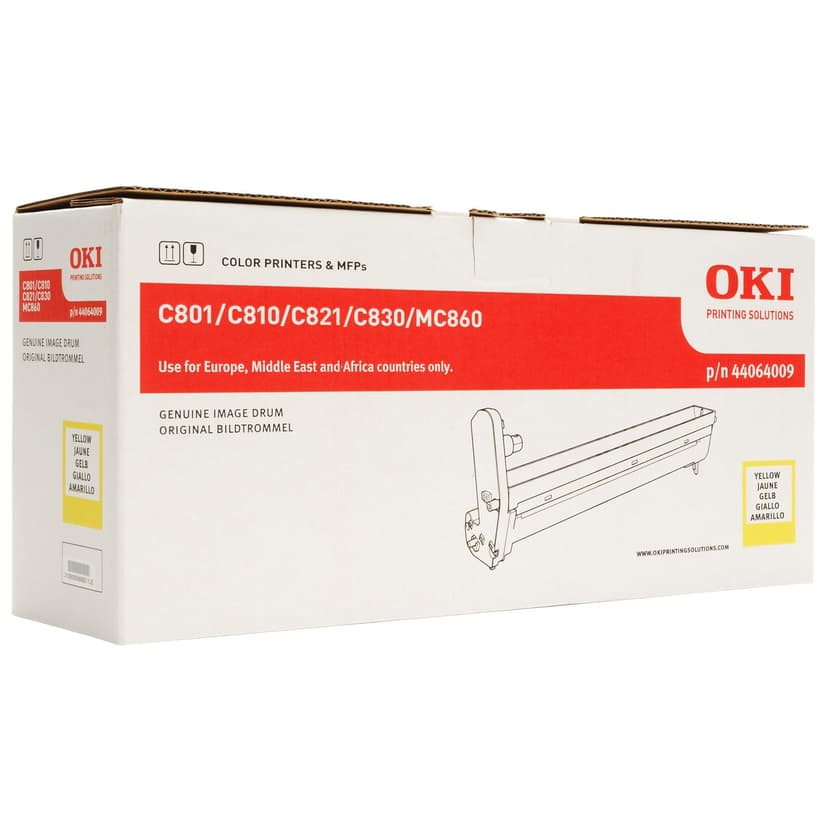 OKI Tromle Gul 20K Sidor - C810/C830