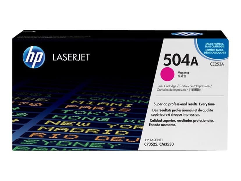 HP Värikasetti Magenta 7K - CE253A
