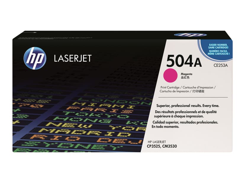 HP Värikasetti Magenta 7K - CE253A