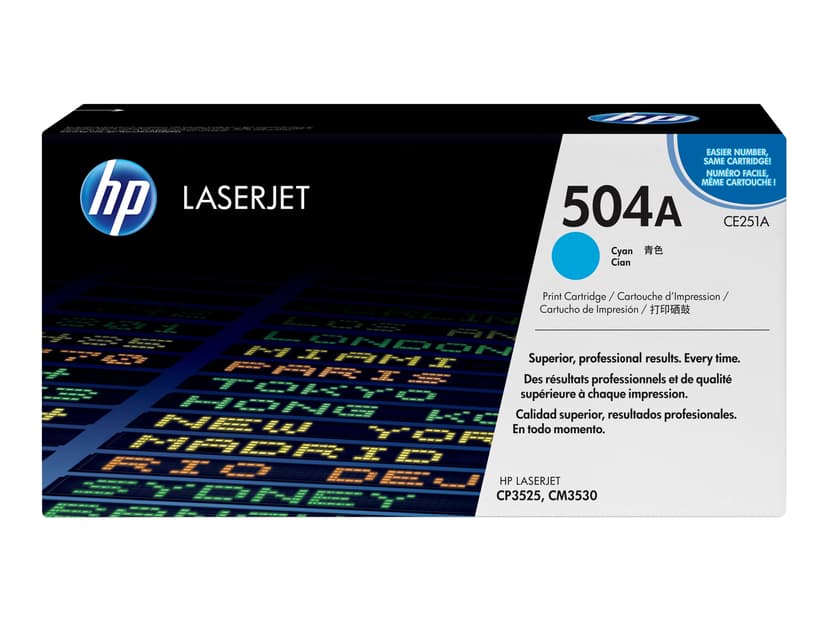 HP Värikasetti Syaani 7K - CE251A