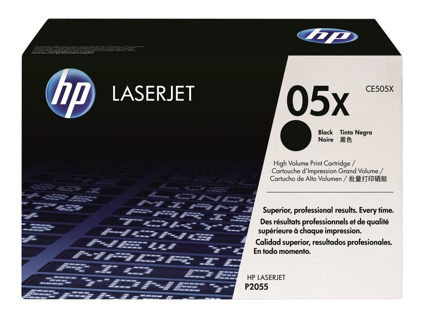 HP Värikasetti Musta 6.5K - CE505X