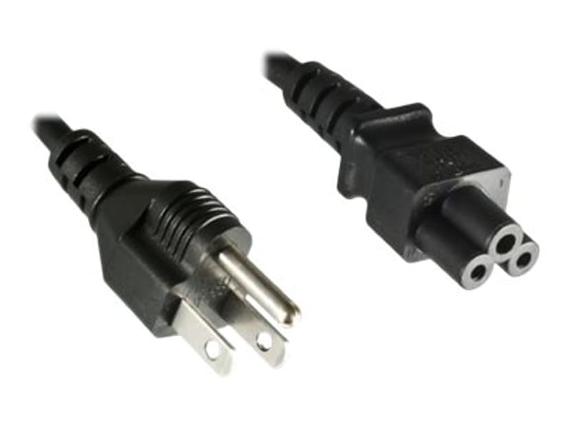 Microconnect Power cable 1.8m C5 Zwart