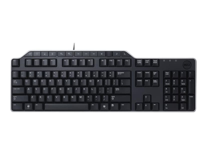 Dell KB-522 Wired Business Multimedia USB Keyboard US/Euro W Langallinen Kansainvälinen (US)