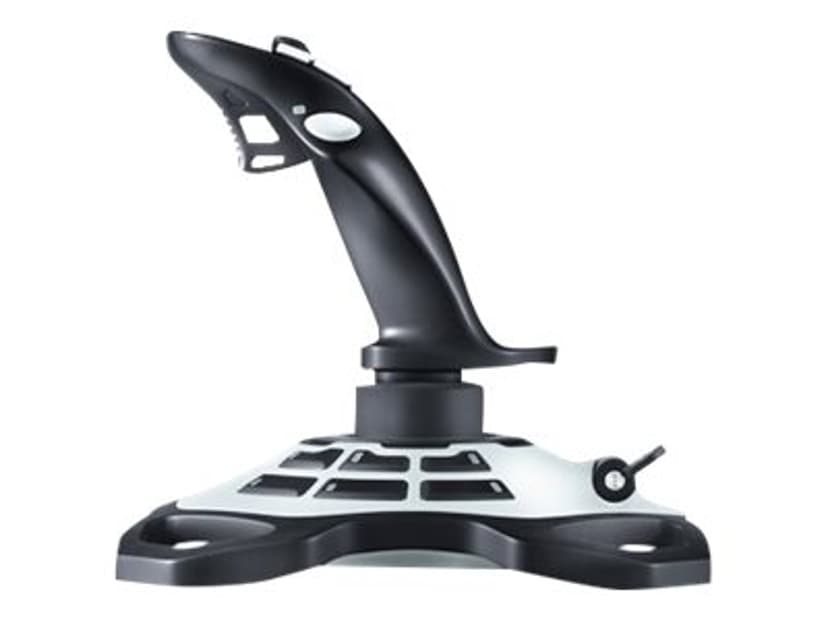 Logitech Extreme 3D Pro Hvit, Sort