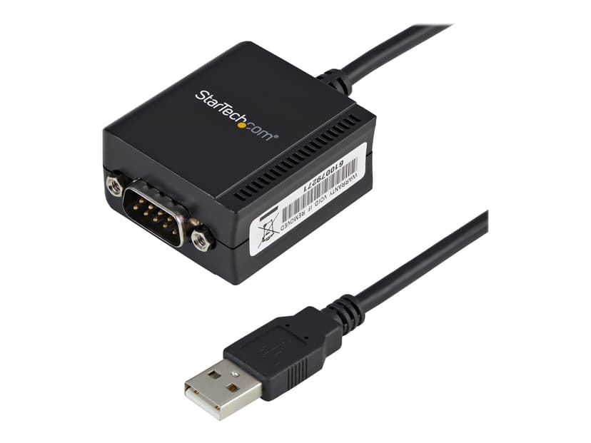 Startech 1 Port FTDI USB to Serial RS232 Adapter Cable with COM Retention DB9 USB-A 2.0