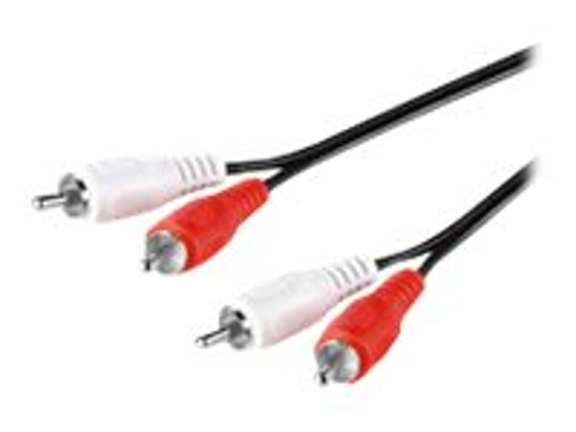 Microconnect 2XRCA HA - 2XRCA HA 5m 2 x RCA 2 x RCA