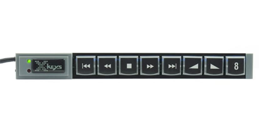 Direktronik Xkeys Xk8 USB Stick Keys With 8 Programmable Keys Kabel