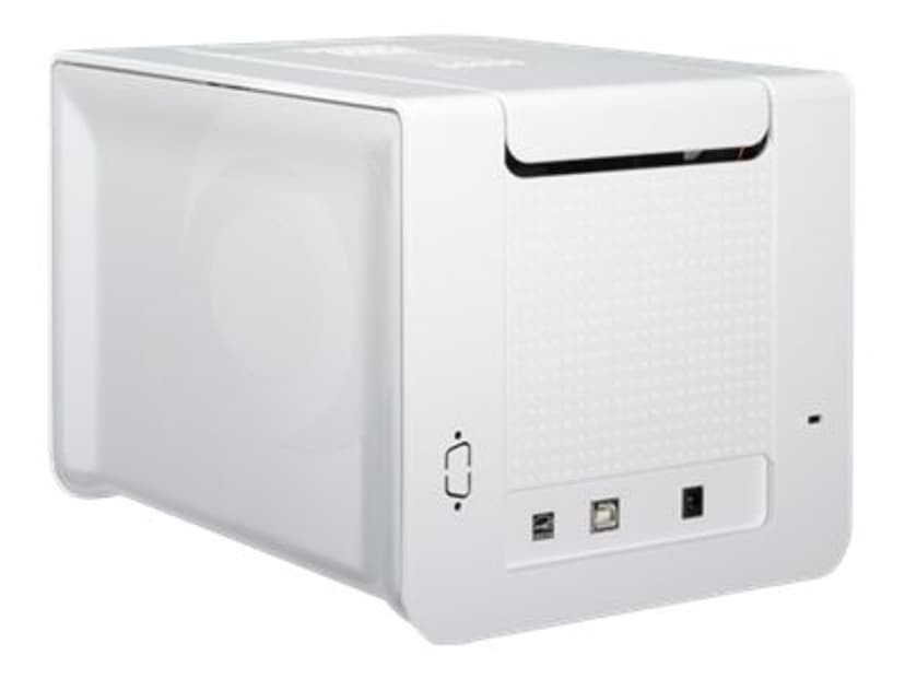 Evolis Zenius Expert USB/Eth Red Front