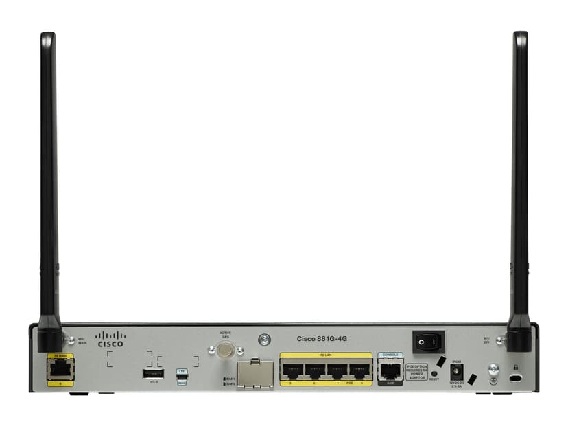 Cisco 881 Ethernet Security