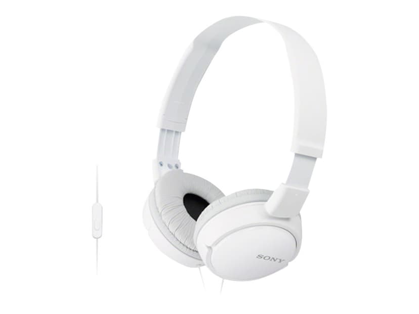 Sony MDR-ZX110AP Stereo Hvid