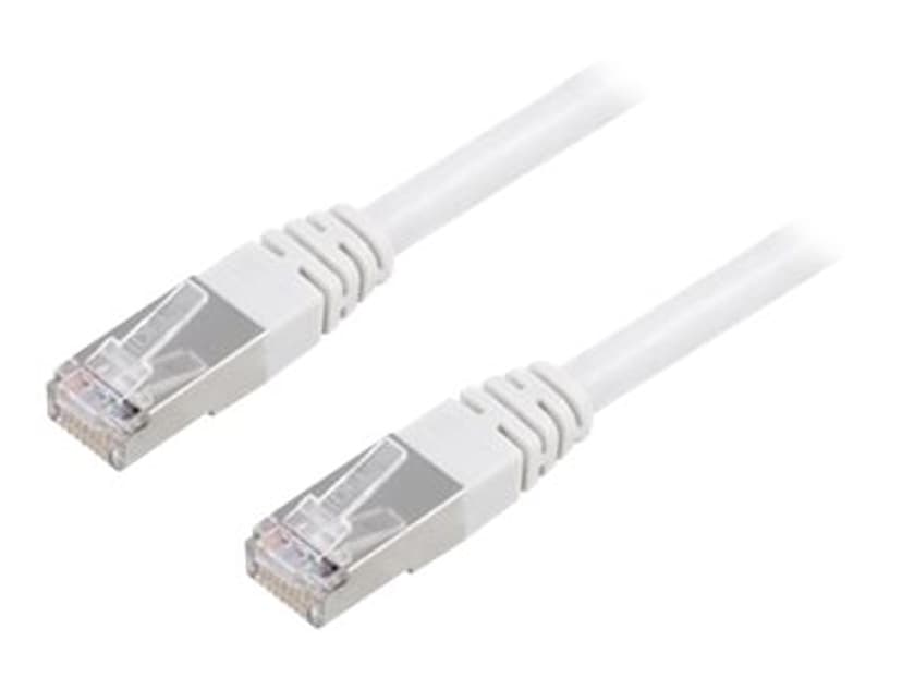 Deltaco STP-615V RJ-45 Cat 6 15m Hvit