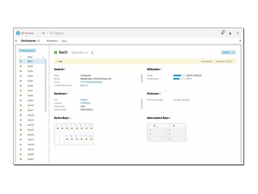 HPE Oneview With Ilo Advanced Flexible License