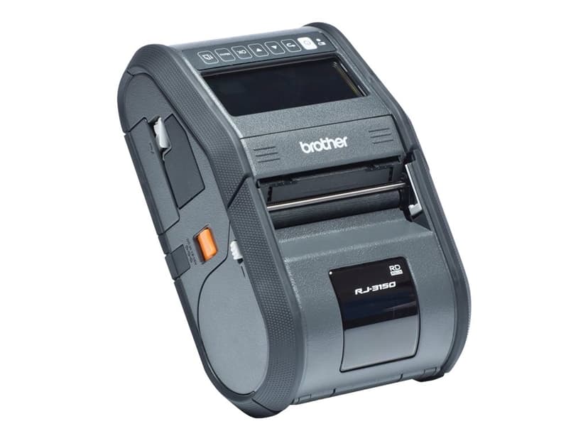 Brother RJ-3150 DT 3" Mobil kvitteringsskriver USB/BT/WiFi Peeler