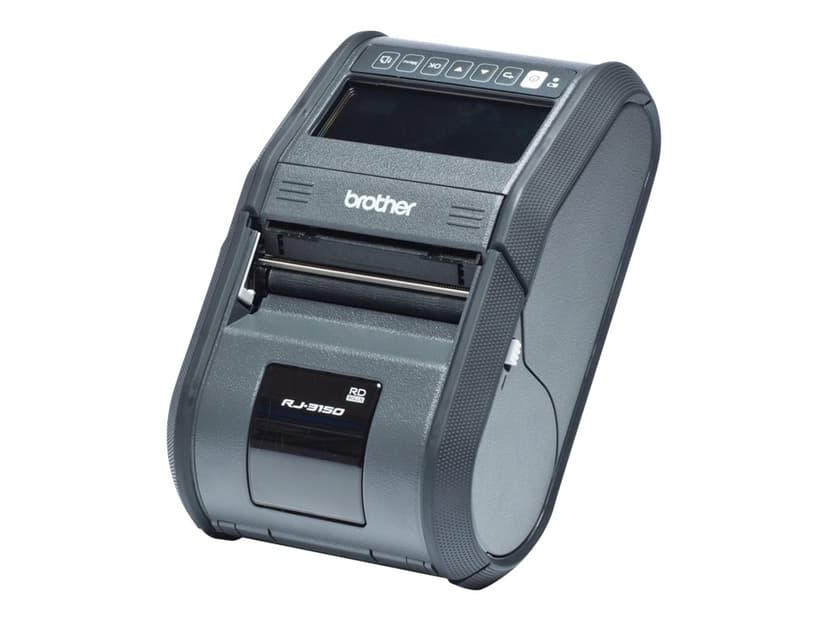 Brother RJ-3150 DT 3" Mobile Kvittoskrivare USB/BT/WiFi Peeler