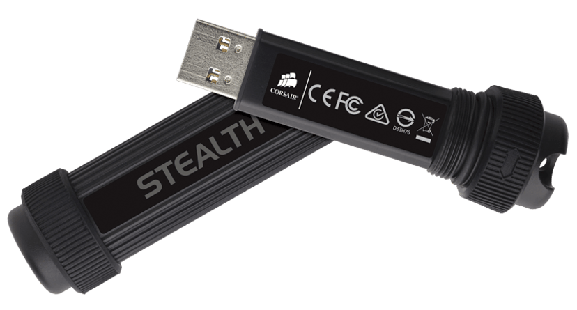 Corsair Flash Survivor Stealth 32GB USB-A Zwart