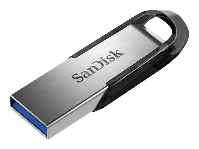 SanDisk Ultra Flair 32GB USB-A Svart, Rustfritt stål