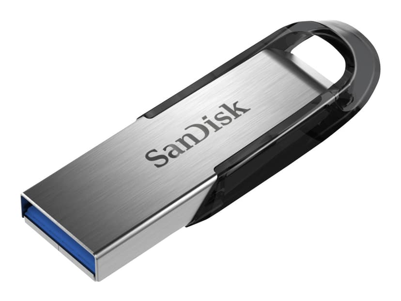 SanDisk Ultra Flair 64GB USB Type-A Svart, Silver
