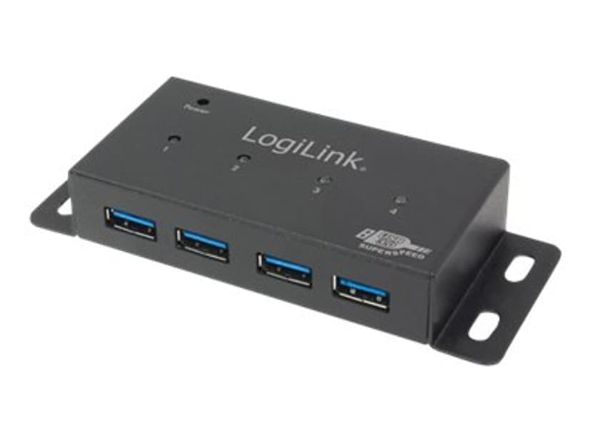 Logilink USB 3.0 Hub 4-Port USB 3.2 Gen 1 (3.1 Gen 1) Type-A