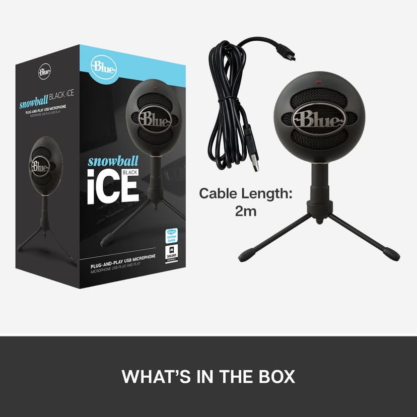 Logitech BLUE Snowball ICE - Black