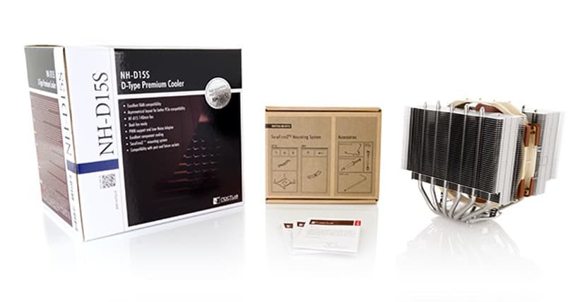 Noctua NH-D15s Køler Kobberfarve, Metallic