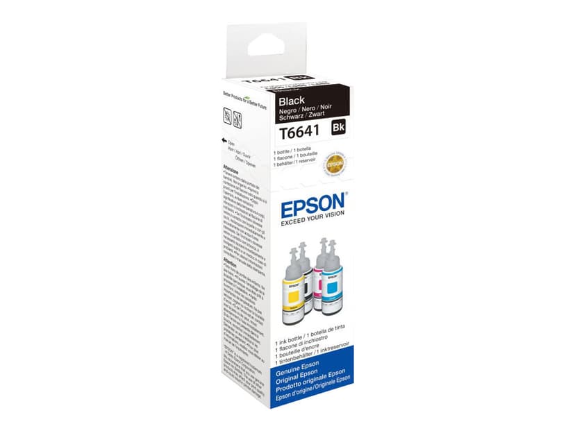 Epson Bläck Svart T6641 70ml - ET-2550/ET-4550