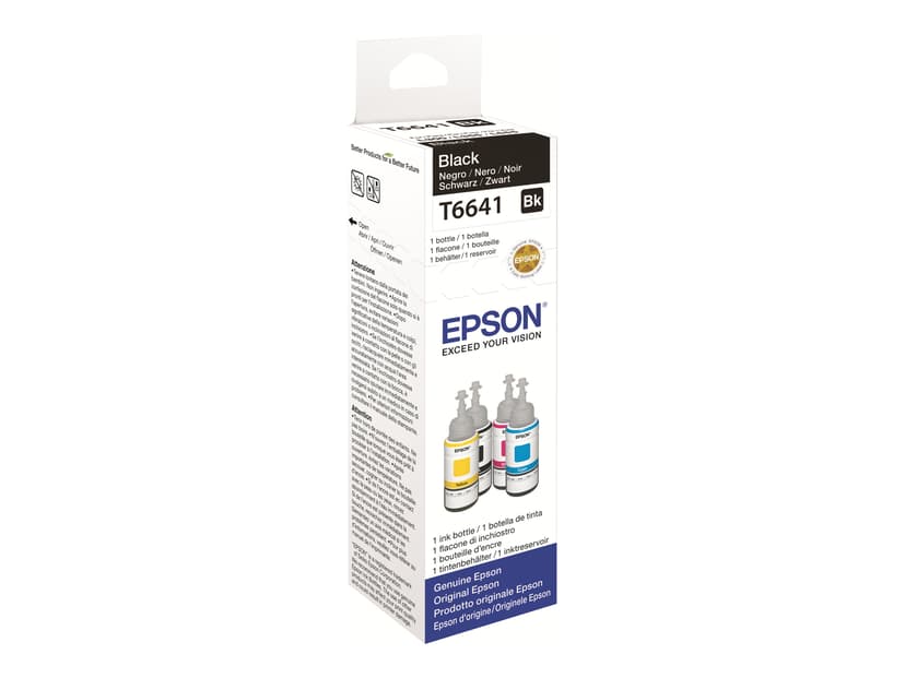 Epson Bläck Svart T6641 70ml - ET-2550/ET-4550