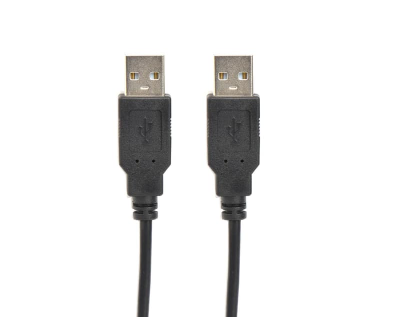 Prokord USB cable 1m USB-A USB-A Zwart