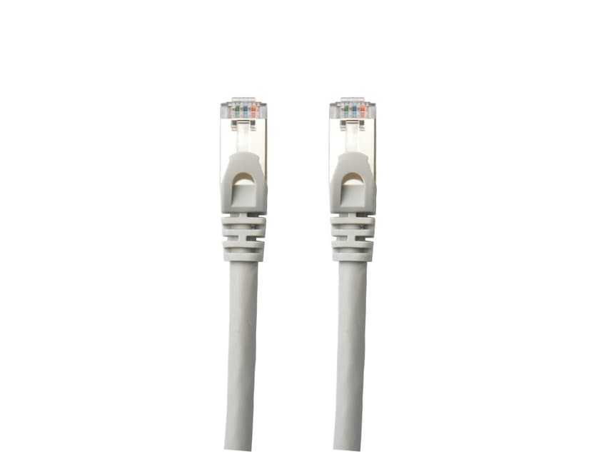 Prokord TP-Cable F/UTP CAT.6 Shielded Lszh RJ45 0.3m Grey RJ-45 Cat 6 0.3m Harmaa
