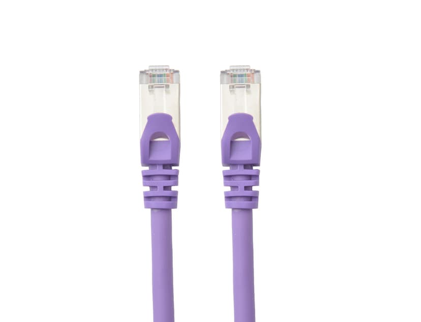 Prokord TP-Cable F/UTP CAT.6 Shielded Lszh RJ45 1m Purple RJ-45 Cat 6 1m Paars