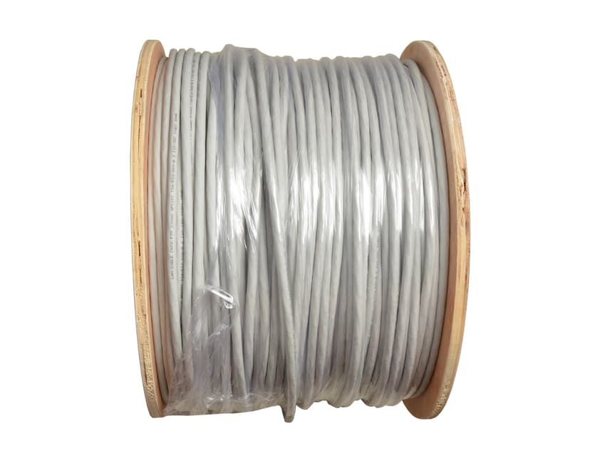 Prokord Bulkkabel 305 m Grå RJ-45 Cat6 305m. Grå