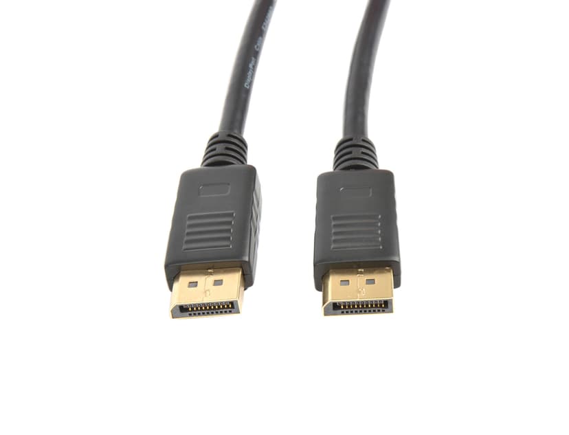 Prokord DisplayPort -kaapeli 1m 1m DisplayPort DP DisplayPort DP Musta