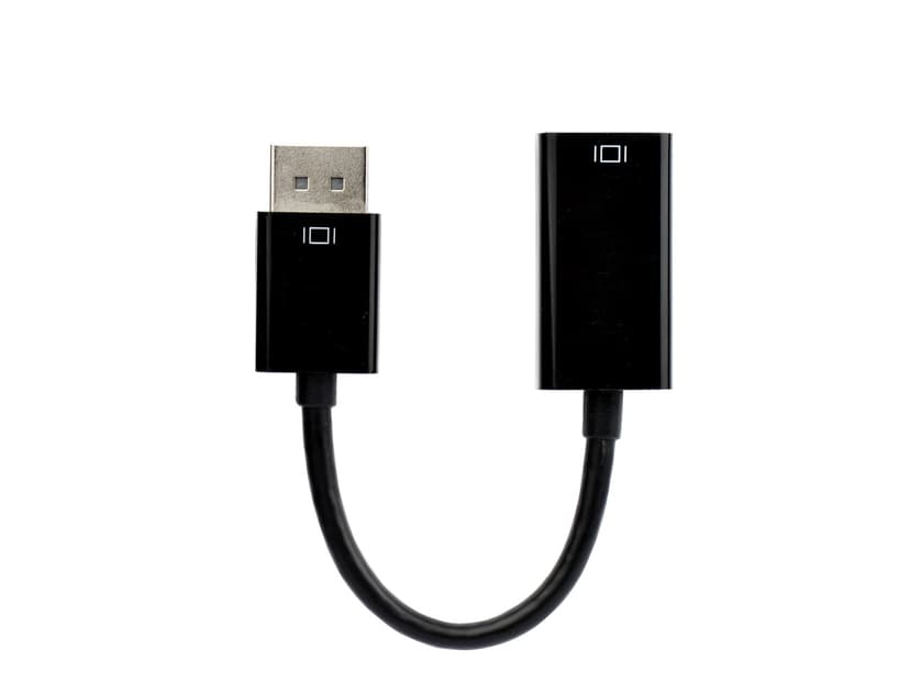 Prokord HDMI-adapter 0.2m DisplayPort HDMI Svart