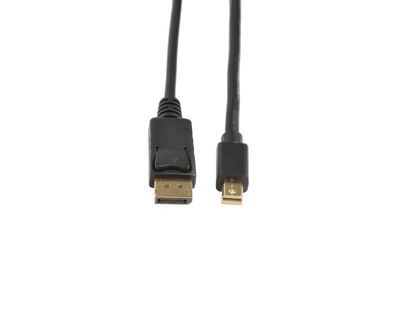 Prokord DisplayPort kabel 2m DisplayPort Mini DisplayPort Sort