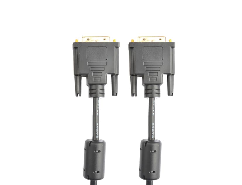 Prokord DVI-kabel 10m DVI-D DVI-D Sort